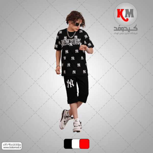 تیشرت شلوارک پسرانه
