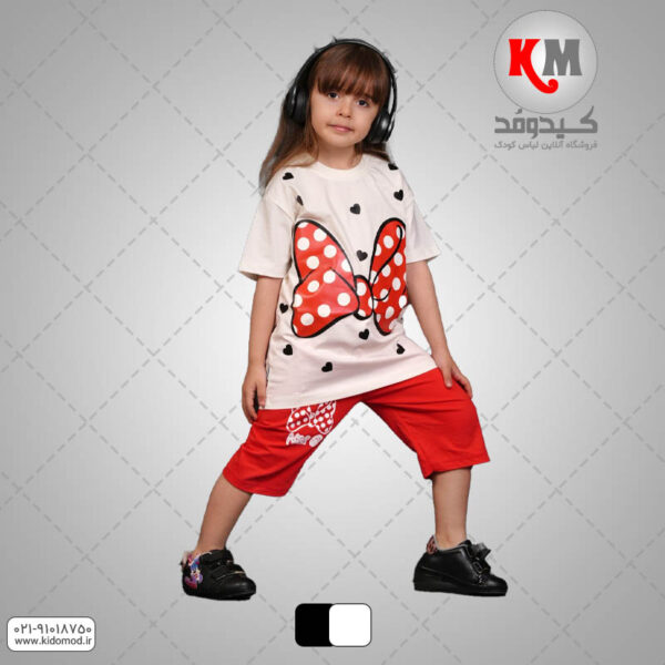 تیشرت شلوارک دخترانه