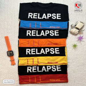 تیشرت شلوارک اسپرت طرح Relapse