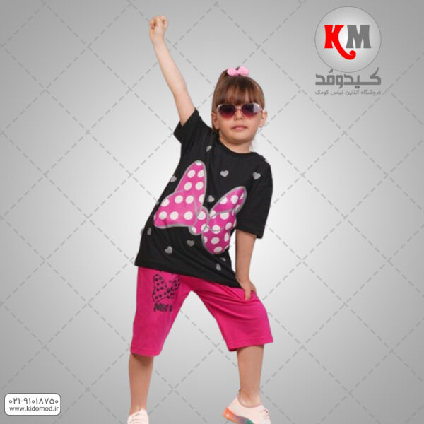 تیشرت شلوارک دخترانه