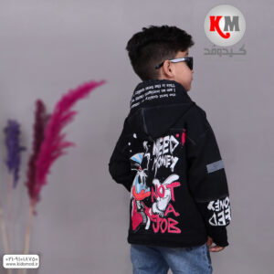 هودی کلاه دار جین