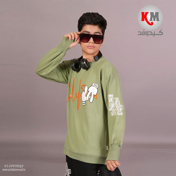 بلوز شلوار پسرانه طرح LA - Image 2