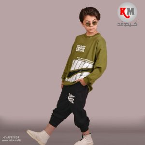 بلوز شلوار پسرانه طرح Nike Error
