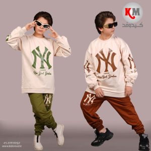 بلوز شلوار پسرانه طرح NY
