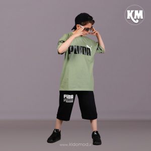 تیشرت شلوارک پسرانه طرح Puma