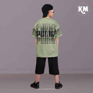 تیشرت شلوارک پسرانه طرح Puma